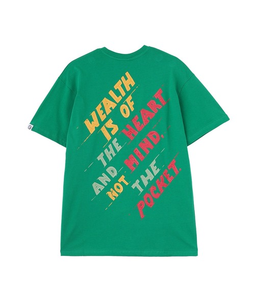 BILLIONAIRE BOYS CLUB(ビリオネア・ボーイズ・クラブ)の「BILLIONAIRE BOYS CLUB BB PAINT T-SHIRT 851-6205(Tシャツ/カットソー・メンズ・オフホワイト/グリーン/ブラック・M/L)」の4枚目の写真