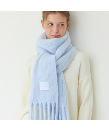 MINCO（ミンシオ）の「パレットニットマフラー (ブルー)（マフラー）」