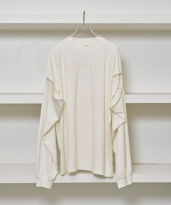 Sleeve Slit Long T-shirts（Tシャツ/カットソー）｜TODAYFUL