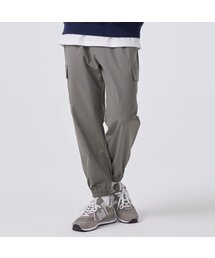 DANGLEDROP（ダングルドロップ）の「ストレッチウーブンジョガーパンツライトカーキ（スウェットパンツ）」