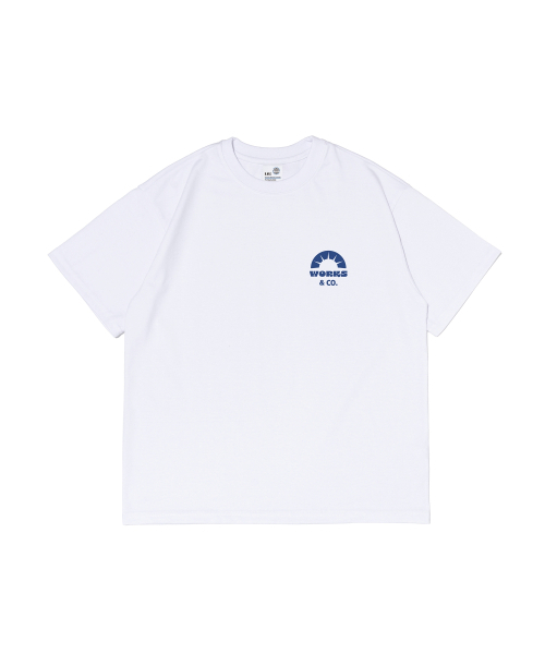 WORKS & CO.(ワークス アンド コー)の「ベアーズアンドキャンプ 半袖Tシャツ (ホワイト)(Tシャツ/カットソー・レディース・その他・M/L/2XL/XL)」の1枚目の写真
