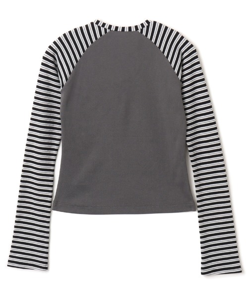 Kuromi(クロミ)の「atmos pink x KUROMI Print LS T-shirt / アトモスピンク クロミ プリント ロングスリーブ T-シャツ 【SP】(Tシャツ/カットソー・レディース・ブラック・FREE)」の5枚目の写真