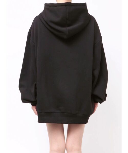 EVRIS（エヴリス）の「EVRISロゴオーバーサイズフーディー（スウェット・レディース・グレー/ホワイト/ブラック・FREE）」の20枚目の写真