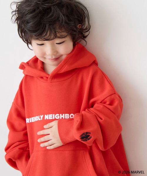 LOWRYS FARM(ローリーズファーム)の「MARVEL/ウラケフーディ 639647(パーカー・キッズ・レッド/ブラック/オフホワイト・130cm/110cm/150cm)」の16枚目の写真