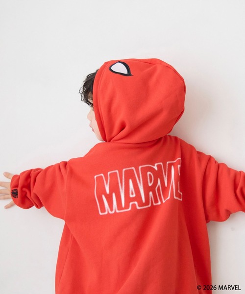 LOWRYS FARM(ローリーズファーム)の「MARVEL/ウラケフーディ 639647(パーカー・キッズ・レッド/ブラック/オフホワイト・130cm/110cm/150cm)」の17枚目の写真