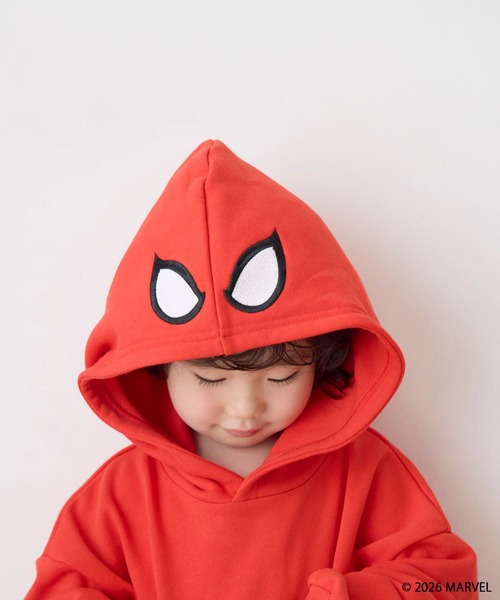 LOWRYS FARM(ローリーズファーム)の「MARVEL/ウラケフーディ 639647(パーカー・キッズ・レッド/ブラック/オフホワイト・130cm/110cm/150cm)」の18枚目の写真