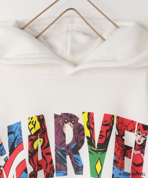 LOWRYS FARM(ローリーズファーム)の「MARVEL/ウラケフーディ 639647(パーカー・キッズ・レッド/ブラック/オフホワイト・130cm/110cm/150cm)」の20枚目の写真