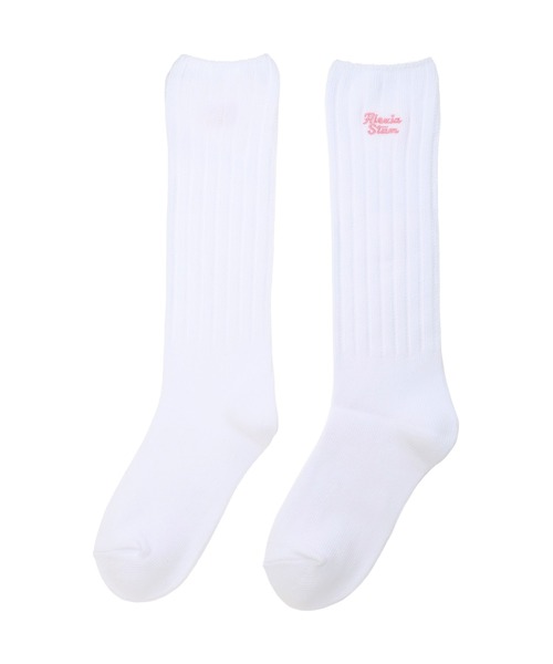 ALEXIA STAM（アリシアスタン）の「Wellness Logo Sock Sets White/ ウェルネス 靴下3足セット（ソックス/靴下・レディース・ホワイト・FREE）」の9枚目の写真