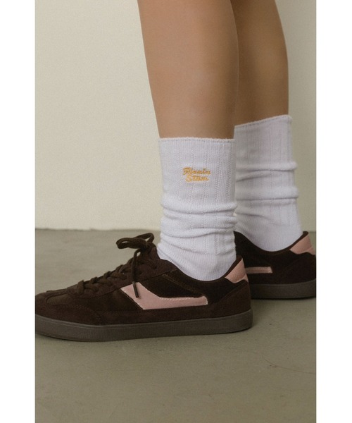 ALEXIA STAM（アリシアスタン）の「Wellness Logo Sock Sets White/ ウェルネス 靴下3足セット（ソックス/靴下・レディース・ホワイト・FREE）」の7枚目の写真