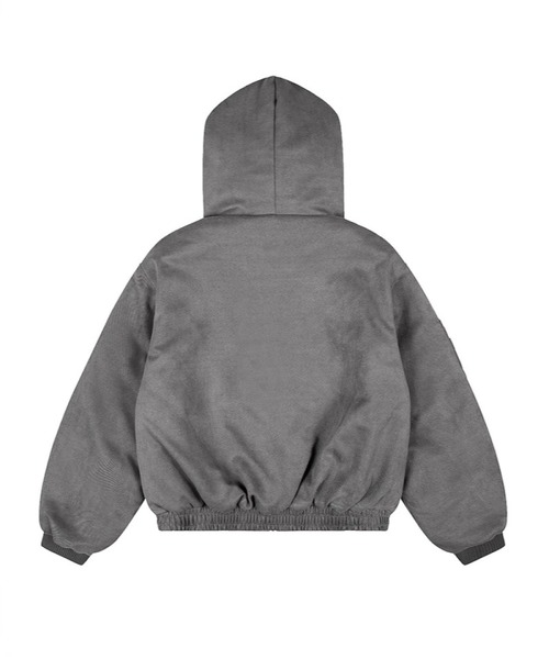 mushwear(マッシュウェア)の「フェイクファーフーデッドボリュームブルゾン(ブルゾン・メンズ・グレー・X-LARGE/LARGE/MEDIUM)」の8枚目の写真