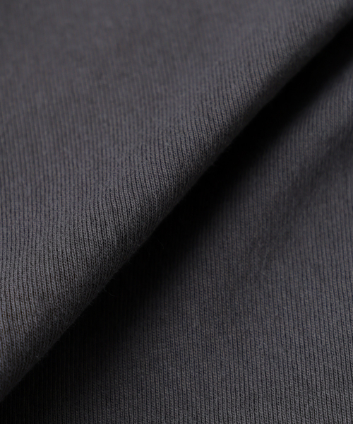 Healthknit（ヘルスニット）の「Health knit / ヘルスニット 別注 ヘンリー ネックロンT（Tシャツ/カットソー・メンズ・グレー/ブラック/ブラウン/ホワイト・LARGE/MEDIUM）」の9枚目の写真