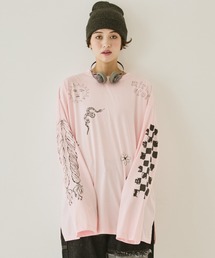 ≪WEB限定≫【新色追加】TATOO PRINT LONG SLEEVE TEE/タトゥープリントロングスリーブティー
