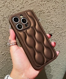 THE MILES（ザ マイルズ）の「"01"≪iPhone17/iPhone17Pro/iPhone Air 対応≫ウェーブキルト iPhoneケース（スマホケース/カバー）」