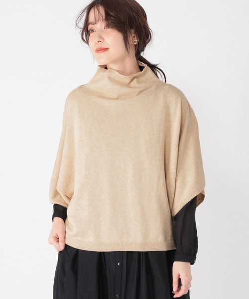 studio CLIP（スタディオクリップ）の「12ゲージコットンカシミヤハーフスリーブベスト（ベスト・レディース・ライトブルー/ライトベージュ/オフホワイト/ライトグレー・FREE）」の13枚目の写真