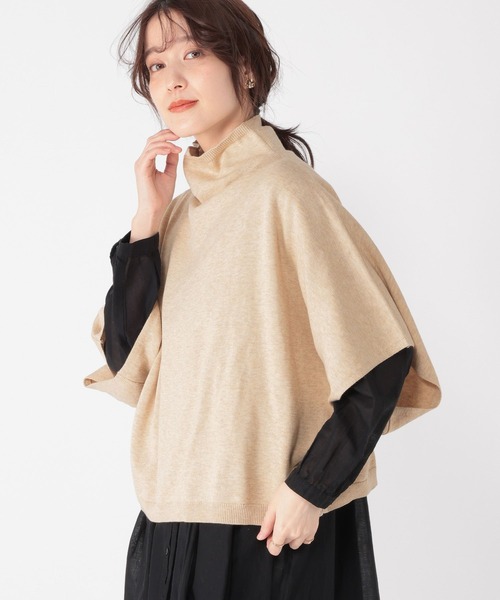 studio CLIP（スタディオクリップ）の「12ゲージコットンカシミヤハーフスリーブベスト（ベスト・レディース・ライトブルー/ライトベージュ/オフホワイト/ライトグレー・FREE）」の14枚目の写真