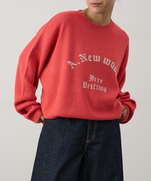 COLONY 2139（コロニートゥーワンスリーナイン）の「アーチロゴジャガードニット（ニット/セーター）」