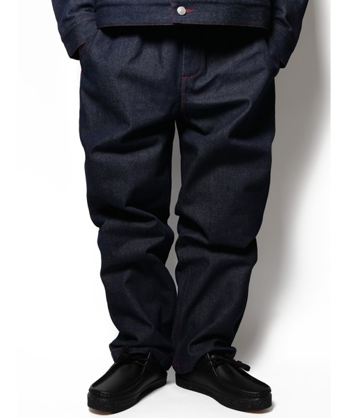 Cheers(チアーズ)の「(R) DENIM TEPS(デニムパンツ・メンズ・ネイビー/ブラック・XL/M/L)」の3枚目の写真