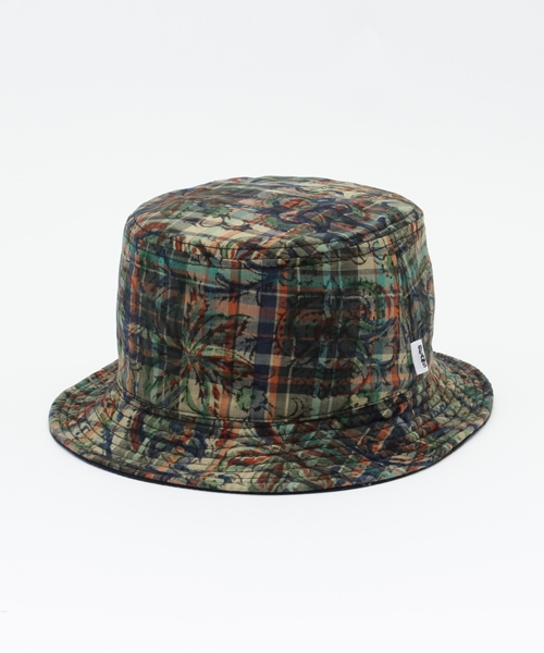BEAMS BOY(ビームスボーイ)の「BEAMS BOY / BATIK REVERSIBLE HAT(ハット・レディース・グリーン/ネイビー・ONE SIZE)」の8枚目の写真
