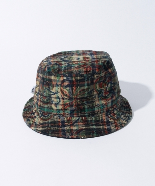 BEAMS BOY(ビームスボーイ)の「BEAMS BOY / BATIK REVERSIBLE HAT(ハット・レディース・グリーン/ネイビー・ONE SIZE)」の9枚目の写真