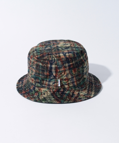BEAMS BOY(ビームスボーイ)の「BEAMS BOY / BATIK REVERSIBLE HAT(ハット・レディース・グリーン/ネイビー・ONE SIZE)」の10枚目の写真