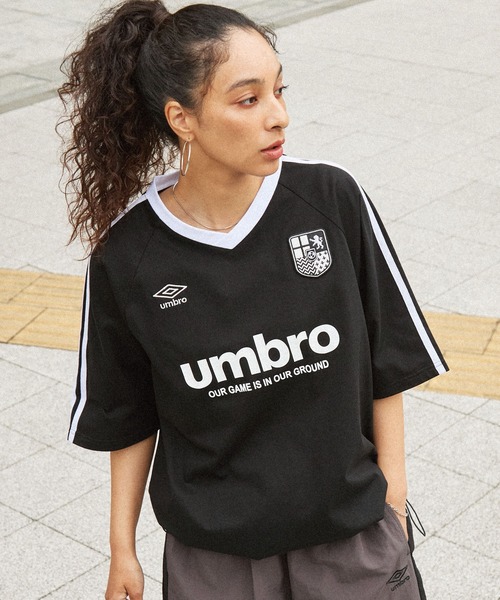 セール】UMBRO/アンブロ 別注 ゲームライン ドロスト ロゴ刺繍