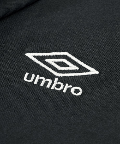 UMBRO(アンブロ)の「UMBRO/アンブロ 別注 ゲームライン ドロスト ロゴ刺繍 ラグランスリーブ Vネック半袖Tシャツ(Tシャツ/カットソー・メンズ・ネイビー/オフホワイト/ブラック・L/M)」の16枚目の写真