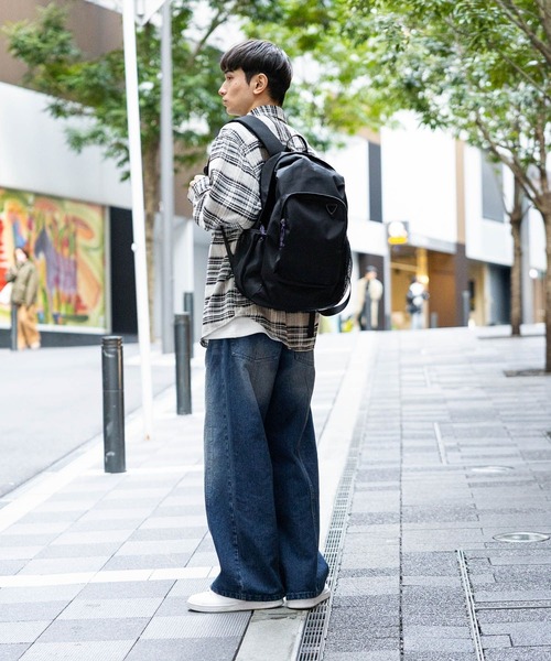 LAKOLE（ラコレ）の「ライトモールチェック長袖シャツ / 647522（シャツ/ブラウス・メンズ・グレー/ブラック/ホワイト・LARGE/MEDIUM）」の5枚目の写真