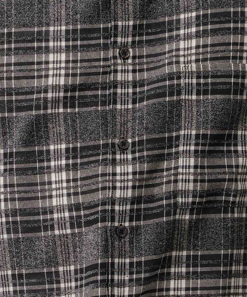 LAKOLE（ラコレ）の「ライトモールチェック長袖シャツ / 647522（シャツ/ブラウス・メンズ・グレー/ブラック/ホワイト・LARGE/MEDIUM）」の22枚目の写真