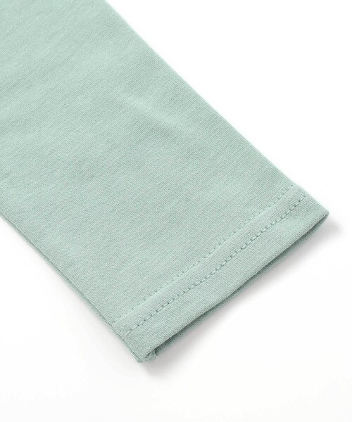 BeBe（ベベ）の「エッフェル塔プリントレイヤード風スムース長袖Tシャツ（Tシャツ/カットソー・キッズ・ホワイト/グリーン・120cm/140cm/130cm/150cm）」の13枚目の写真