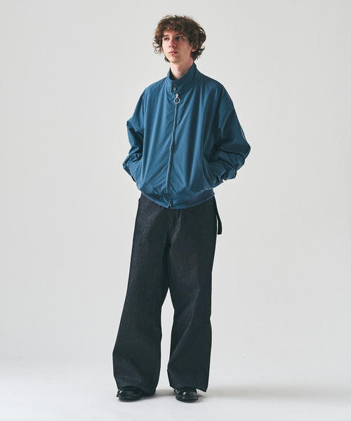 417 EDIFICE(フォーワンセブンエディフィス)の「ツイルハリントンジャケット(その他アウター・メンズ・ベージュ/ブラック/ブルー・SMALL/MEDIUM/LARGE)」の6枚目の写真