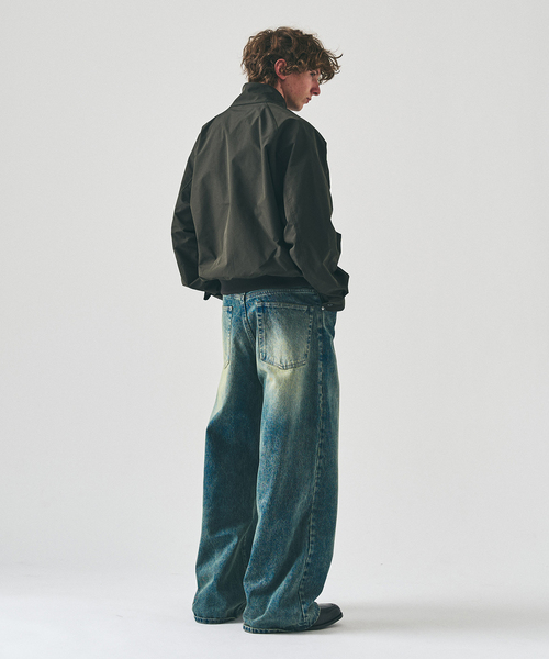 417 EDIFICE(フォーワンセブンエディフィス)の「ツイルハリントンジャケット(その他アウター・メンズ・ベージュ/ブラック/ブルー・SMALL/MEDIUM/LARGE)」の9枚目の写真