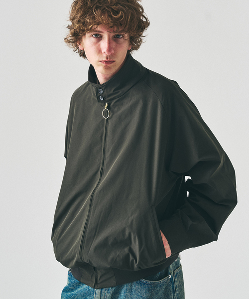 417 EDIFICE(フォーワンセブンエディフィス)の「ツイルハリントンジャケット(その他アウター・メンズ・ベージュ/ブラック/ブルー・SMALL/MEDIUM/LARGE)」の10枚目の写真