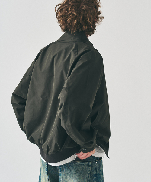 417 EDIFICE(フォーワンセブンエディフィス)の「ツイルハリントンジャケット(その他アウター・メンズ・ベージュ/ブラック/ブルー・SMALL/MEDIUM/LARGE)」の11枚目の写真