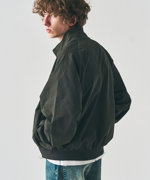 417 EDIFICE(フォーワンセブンエディフィス)の「ツイルハリントンジャケット(その他アウター・メンズ・ベージュ/ブラック/ブルー・SMALL/MEDIUM/LARGE)」の12枚目の写真