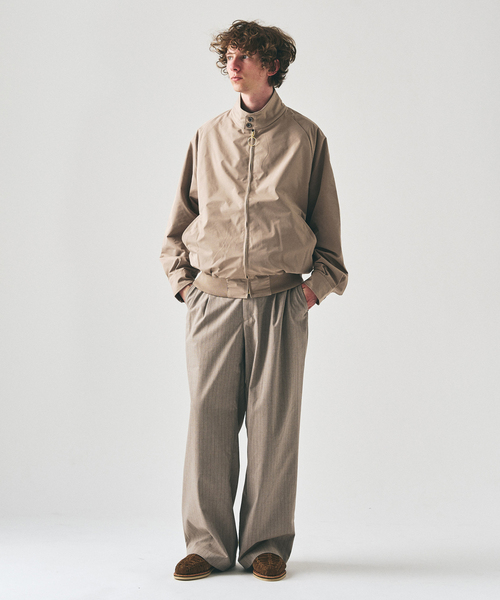 417 EDIFICE(フォーワンセブンエディフィス)の「ツイルハリントンジャケット(その他アウター・メンズ・ベージュ/ブラック/ブルー・SMALL/MEDIUM/LARGE)」の15枚目の写真