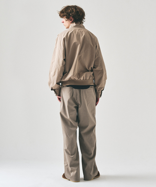 417 EDIFICE(フォーワンセブンエディフィス)の「ツイルハリントンジャケット(その他アウター・メンズ・ベージュ/ブラック/ブルー・SMALL/MEDIUM/LARGE)」の17枚目の写真