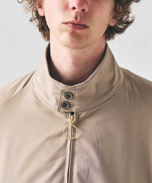 417 EDIFICE(フォーワンセブンエディフィス)の「ツイルハリントンジャケット(その他アウター・メンズ・ベージュ/ブラック/ブルー・SMALL/MEDIUM/LARGE)」の20枚目の写真