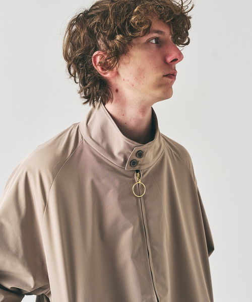 417 EDIFICE(フォーワンセブンエディフィス)の「ツイルハリントンジャケット(その他アウター・メンズ・ベージュ/ブラック/ブルー・SMALL/MEDIUM/LARGE)」の22枚目の写真