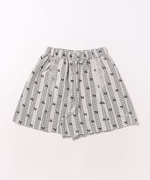 nino | モノトーンチェック キュロットパンツ(その他パンツ)