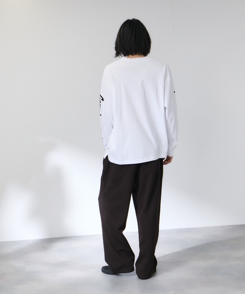 Dickies(ディッキーズ)の「【GENUINE Dickies/ ジェニュインデッキーズ】 バックアップリケ刺繍 /袖チェーン刺繍 ワイドBOXシルエット 長袖Tシャツ(Tシャツ/カットソー・メンズ・ホワイト/ネイビー/オートミール/グレー・M/L/XL)」の15枚目の写真