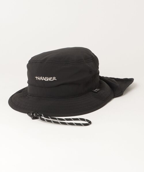 THRASHER(スラッシャー)の「THRASHER/スラッシャー 26TH-H01K キッズ ハット(ハット・キッズ・ライトブルー/サーモンピンク/ブラック・YOUTH)」の1枚目の写真