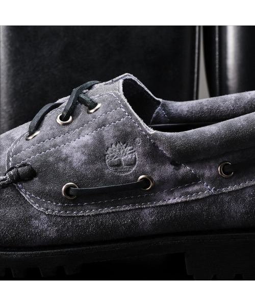 Timberland(ティンバーランド)の「3アイ(3eye) ラグ ハンドソーン ボート シューズ メンズ(モカシン/デッキシューズ・メンズ・ライトグレー・25.0cm/25.5cm/26.0cm/26.5cm/27.0cm/27.5cm/28.0cm/28.5cm/29.0cm)」の3枚目の写真
