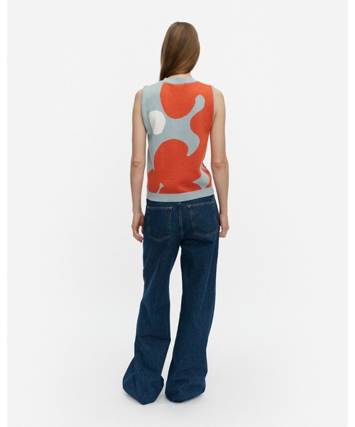 セール】Pomppikoot Keidas / top knit vest（ベスト）｜marimekko