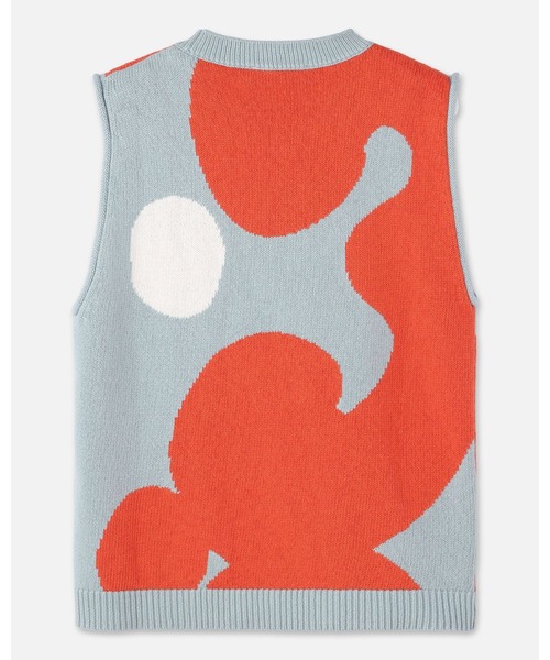 marimekko(マリメッコ)の「Pomppikoot Keidas / top knit vest(ベスト・レディース・オレンジ・X-SMALL/SMALL/MEDIUM/LARGE)」の6枚目の写真