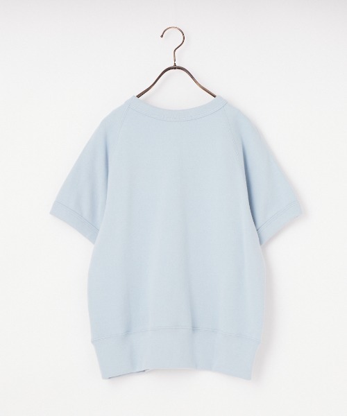 AMERICANA（アメリカーナ）の「[Americana/アメリカーナ] アニマルプリント  ショートスリーブラグランスウェット（スウェット・レディース・ネイビー/ライトグレー/サックスブルー・ONE SIZE）」の6枚目の写真