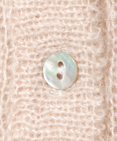 flower（フラワー）の「フラッフニットフーディー（カーディガン/ボレロ・レディース・グレー/ピンク・FREE）」の17枚目の写真