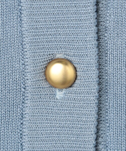 NICOLE white(ニコルホワイト)の「ニットカーディガン(カーディガン/ボレロ・レディース・サックスブルー/オフホワイト/チャコールグレー/レッド・FREE)」の12枚目の写真