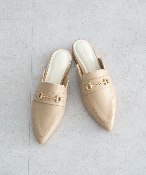 earth music&ecology（アースミュージックアンドエコロジー）の「ビットミュール（パンプス・レディース・ブラック/ベージュ・L/S/M）」の14枚目の写真