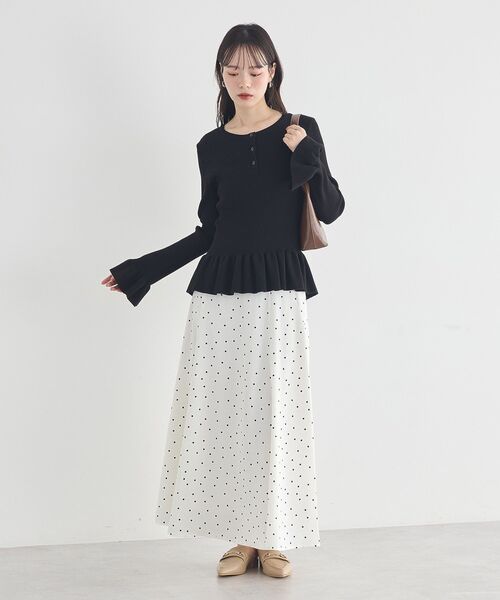 earth music&ecology（アースミュージックアンドエコロジー）の「ビットミュール（パンプス・レディース・ブラック/ベージュ・L/S/M）」の11枚目の写真