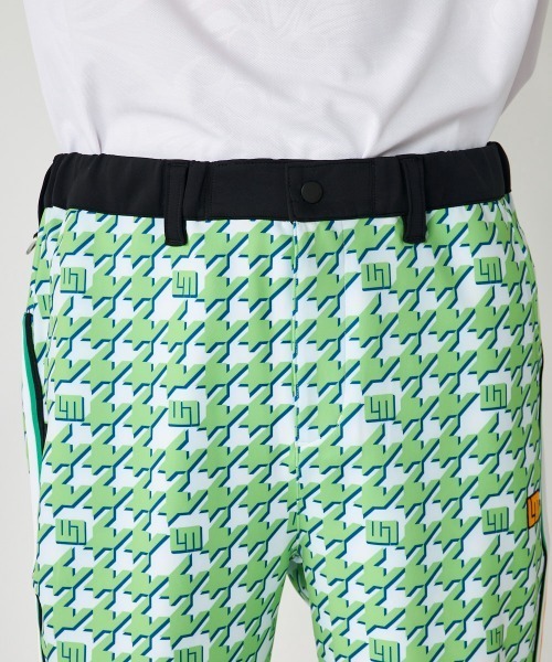 Loudmouth(ラウドマウス)の「LOUDMOUTH/ラウドマウス ゴルフウェア ストレッチ UVカット トラックショートパンツ(その他パンツ・メンズ・イエロー/ネイビー/グリーン/レッド・M/L/LL/3L/4L)」の7枚目の写真